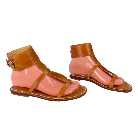 Sam Edelman Mollie Gladiator Flat Sandals Womens Size 6 - Picture 2 of 12